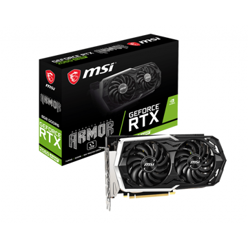 ვიდეო დაფა MSI GeForce RTX2060 SUPER 8GB GDDR6 ARMOR