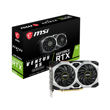 ვიდეო დაფა MSI GeForce RTX2060 6GB GDDR6 VENTUS XS OC