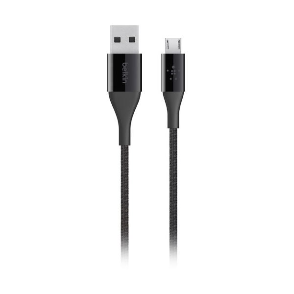 USB კაბელი Belkin Mixit DuraTek Micro-USB to USB Type-A Charging Cable 4' Black