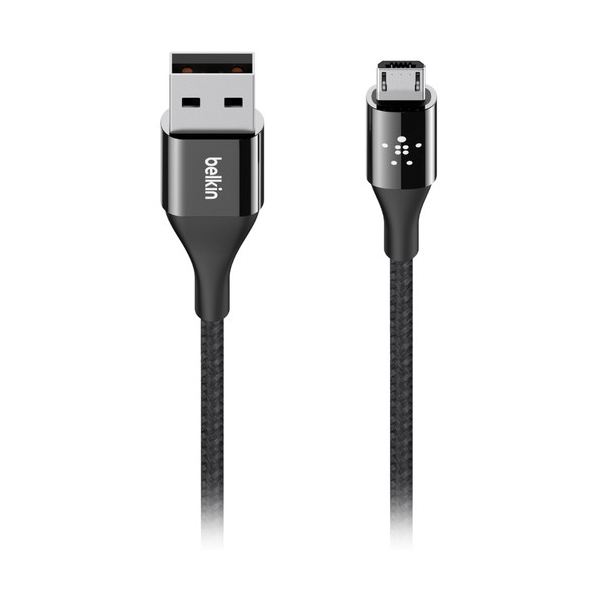 USB კაბელი Belkin Mixit DuraTek Micro-USB to USB Type-A Charging Cable 4' Black