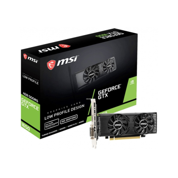 ვიდეო დაფა MSI GeForce GTX1650 4GB DDR5 OC Low Profile