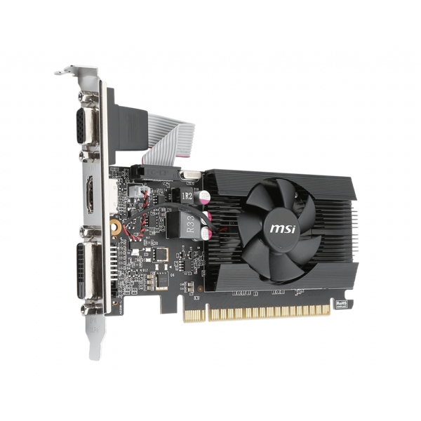 ვიდეო დაფა MSI GeForce GT710 2GB DDR3 64bit low profile