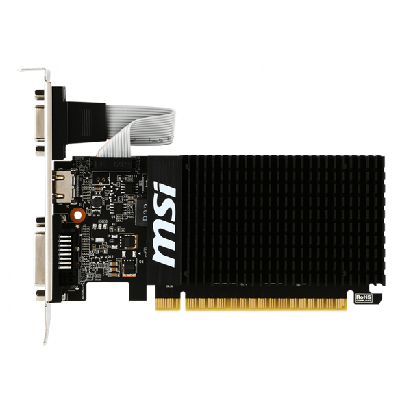 ვიდეო დაფა MSI GeForce GT710 1GB DDR3 64bit low profile silent