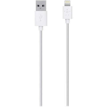 USB კაბელი Belkin 4' MIXIT Lightning to USB 2.0 ChargeSync Cable White