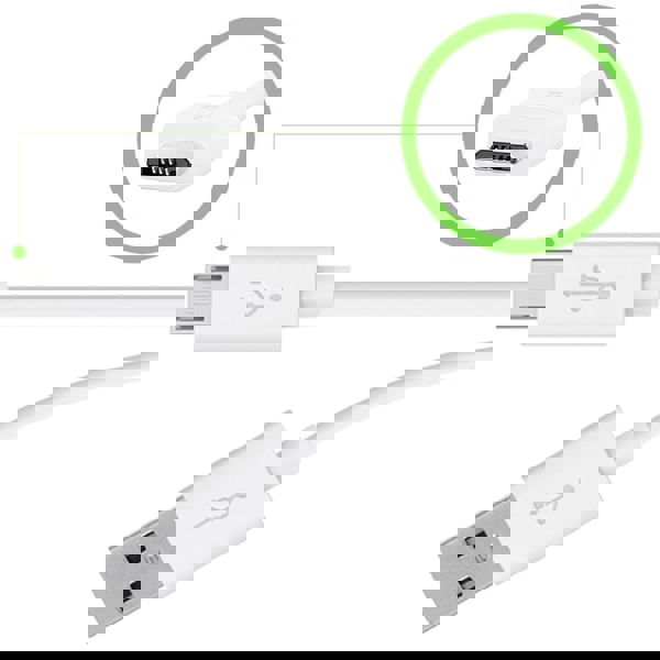 USB კაბელი Belkin USB 2.0 MIXIT Micro USB Charge/Sync Cable 1.2m White