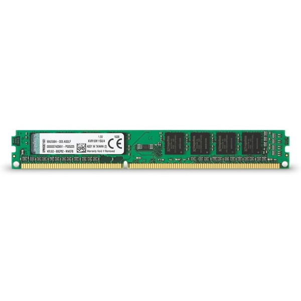 ოპერატიული მეხსიერება Kingston Value RAM 4GB 1600MHz PC3-12800 DDR3 Non-ECC CL11 DIMM SR x8 Desktop Memory