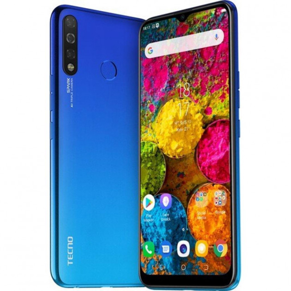 მობილური ტელეფონი Smartphone TECNO Spark 4 3/32 (KC2) DUALSIM Vacation Blue