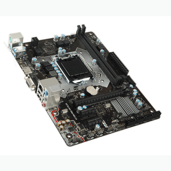 დედა დაფა MSI H110M_PRO-VH_PLUS s1151 H110 2xDDR4 VGA-HDMI USD3.1 mATX