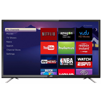 Smart Android ტელევიზორი JVC LT-43N585 LED 43" 1GB / 8GB  HDMI, USB, Black