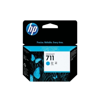 კარტრიჯი ჭავლური: HP 711 DesignJet 29 ml Cyan Ink - CZ130A