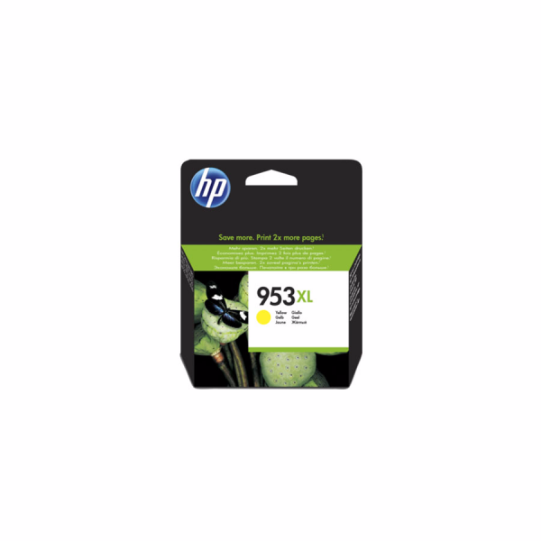 კარტრიჯი ჭავლური: HP 953XL High Yield Yellow Cartridge Original - F6U18AE