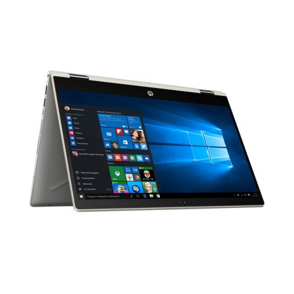 ნოუთბუქი: HP Pavilion x360 14-cd1001ur 14" FHD Touch i5-8265U 8GB 1TB+128GB SSD Win10 Home Pale Gold - 5CR33EA