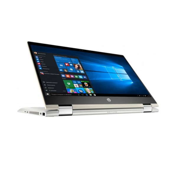 ნოუთბუქი: HP Pavilion x360 14-cd1001ur 14" FHD Touch i5-8265U 8GB 1TB+128GB SSD Win10 Home Pale Gold - 5CR33EA