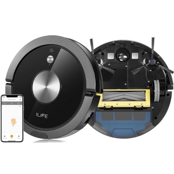 ILIFE A9s Robot Vacuum Cleaner Vacuuming & Wibrating Mopping Smart APP Remote Control Camera Navigation