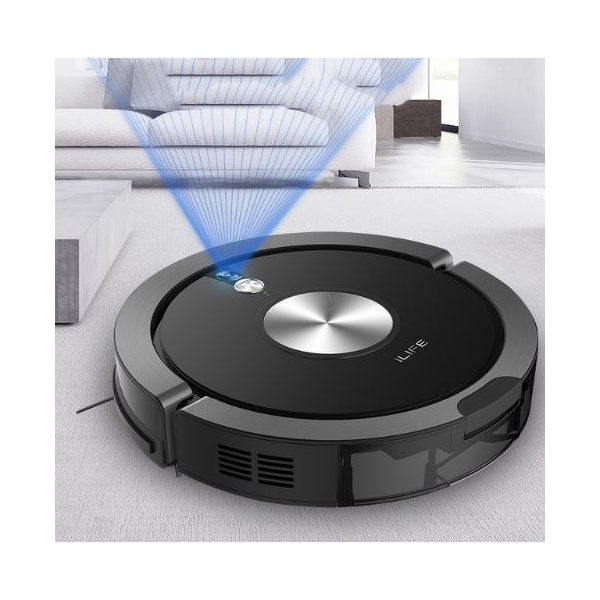 რობოტი მტვერსასრუტი სველი წმენდით ILIFE A9s Robot Vacuum Cleaner Vacuuming & Wibrating Mopping Smart APP Remote Control Camera Navigation