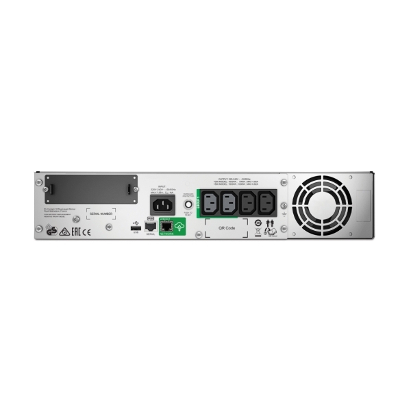 უწყვეტი კვების წყარო APC Smart-UPS 1500VA / 1000W LCD RM 2U SmartConnect