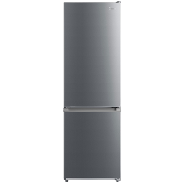 მაცივარი MIDEA HD-413RN refrigerator combination, 305l, Class A ++, H 188 cm, Stainless steel