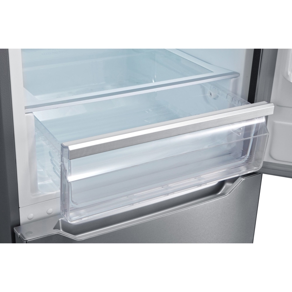 მაცივარი MIDEA HD-413RN refrigerator combination, 305l, Class A ++, H 188 cm, Stainless steel