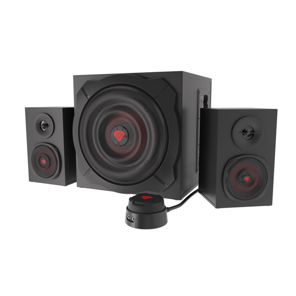 დინამიკი GENESIS Gaming Speakers 2.0 Helium 610BT 230V 60W Bluetooth Red/Black