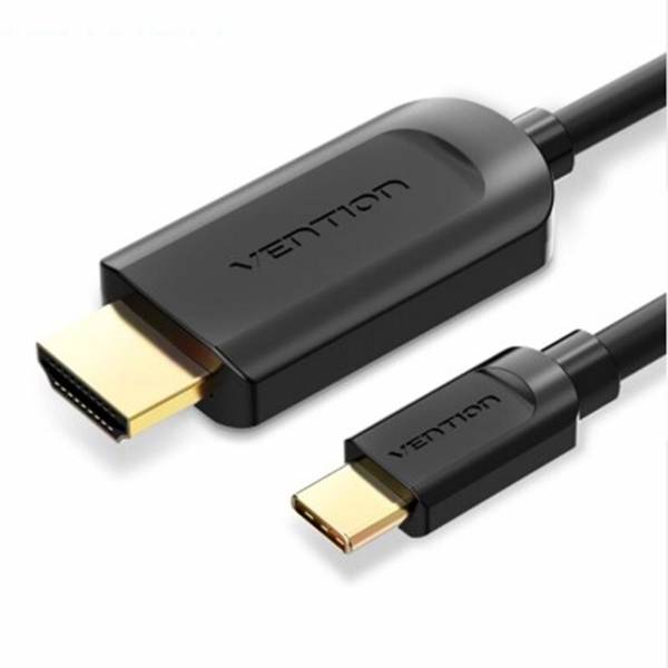 HDMI კაბელი VENTION CGRBG Type-C to HDMI Cable 1.5M Black