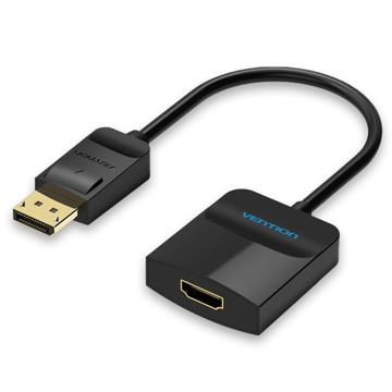 გადამყვანი Vention HBGBB DP to HDMI Converter 0.15M Black