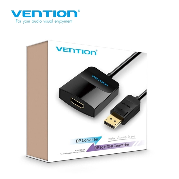 გადამყვანი Vention HBGBB DP to HDMI Converter 0.15M Black