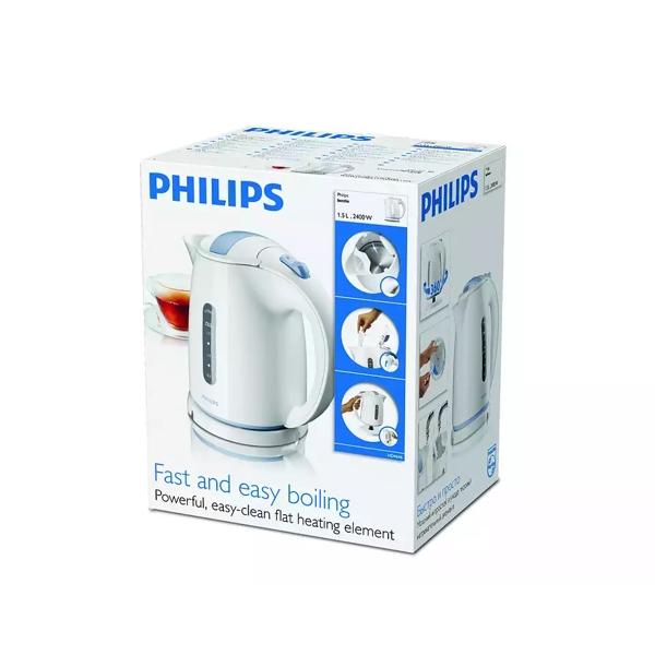 ელექტრო ჩაიდანი PHILIPS HD4646/00 Power 2400 W Capacity 1.5 L White