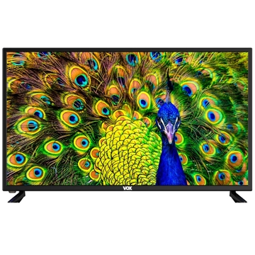 ტელევიზორი VOX 39ADS316B 39 inches/98 cm, DVB-T2/C/S2, WiFi Integrated, HDMI 3x, USB x2, AV input VGA, LAN Black