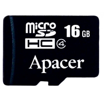 მეხსიერების ბარათი APACER 16GB CLASS4 (AP16GMCSH4-RA)