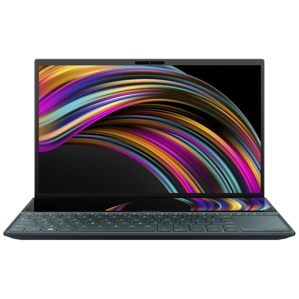 ნოუთბუქი ASUS Zenbook Pro Duo UX481FL 14" FHD Touch I7-10510U 16GB 512GB SSD MX 250 2GB W10PRO Celestial Blue