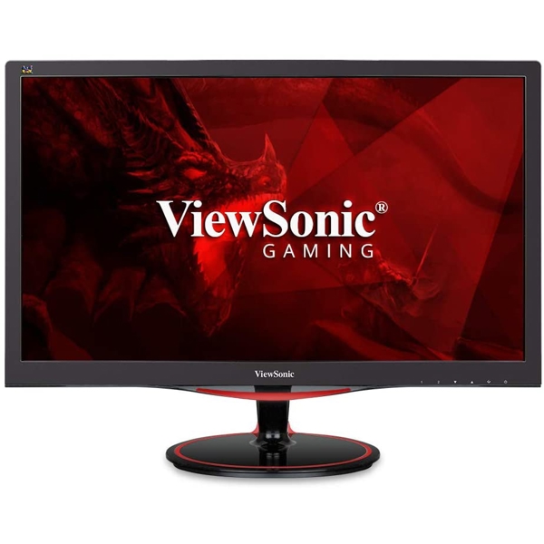 მონიტორი ViewSonic VX2458-MHD 23.6" TN 16:9 WIDE LCD Gaming Monitor 1920X1080 144HZ DisplayPort HDMI Speaker VX-57 ID, Black/Red