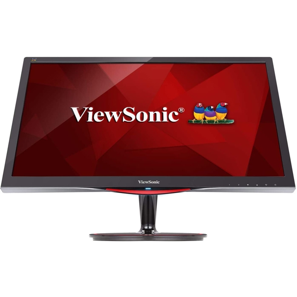 მონიტორი ViewSonic VX2458-MHD 23.6" TN 16:9 WIDE LCD Gaming Monitor 1920X1080 144HZ DisplayPort HDMI Speaker VX-57 ID, Black/Red