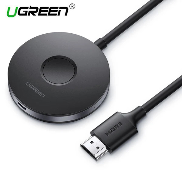 Wireless ადაპტერი UGREEN CM242 (60356) HDMI Wireless Display Receiver 5G WiFi 4K Mobile Screen Cast Mirror Adapter Dongle