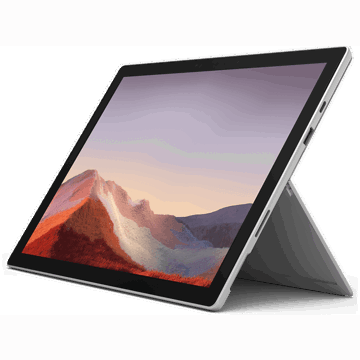 პლანშეტური კომპიუტერი Microsoft VDH-00003 Surface Pro 7 12.3" 4GB 128GB SSD Platinum With Keyboard