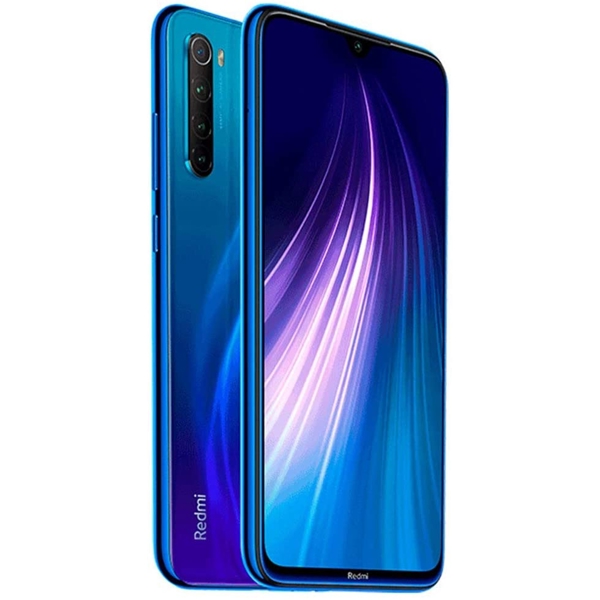 მობილური ტელეფონი Xiaomi Redmi Note 8 (GLOBAL VERSION) 4GB, 64GB Dual Sim LTE Neptune Blue