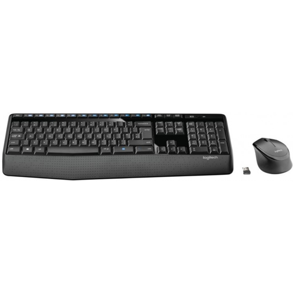 კლავიატურა მაუსი Logitech Wireless Combo MK345 (L920-008534) ENG/RUS Layout Black