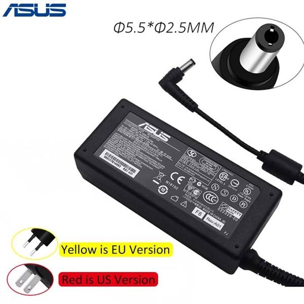 ნოუთბუქის დამტენი Asus  ADAPTOR 19V 4.74A 90W Connector size 5.5*2.5 mm