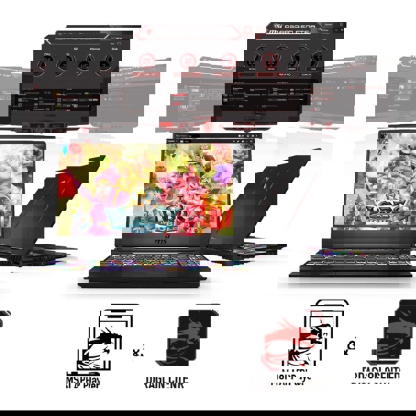 ნოუთბუქი MSI GE65 Raider 9SF 15.6" 240Hz Gaming Laptop, Intel Core i7-9750H, NVIDIA RTX 2070 8GB, 16GB, 512GB NVMe SSD + 1TB (SATA) 7200rpm