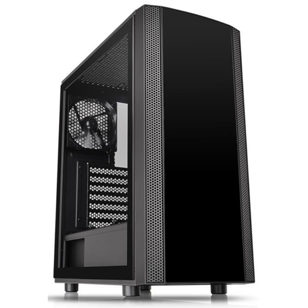 ქეისი Thermaltake CA-1L8-00M1WN-00 Versa J25 Tempered Glass Edition 120MM Fans Black