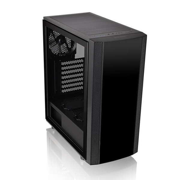 ქეისი Thermaltake CA-1L8-00M1WN-00 Versa J25 Tempered Glass Edition 120MM Fans Black