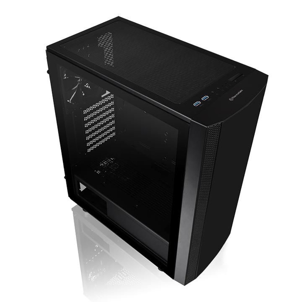 ქეისი Thermaltake CA-1L8-00M1WN-00 Versa J25 Tempered Glass Edition 120MM Fans Black