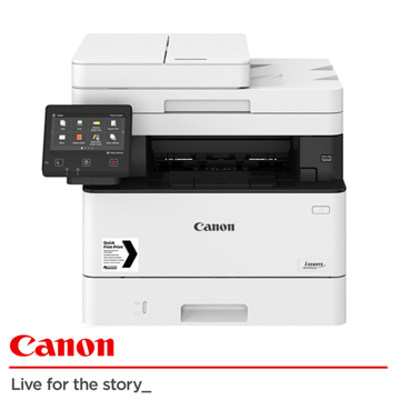 პრინტერი CANON MultifunctionaI i-SENSYS MF443DW Laser LCD Display / ADF / Duplex / Wi-fi / Lan / Duty cycle 150 000 / Memory 1 GB / 800Mhz / White