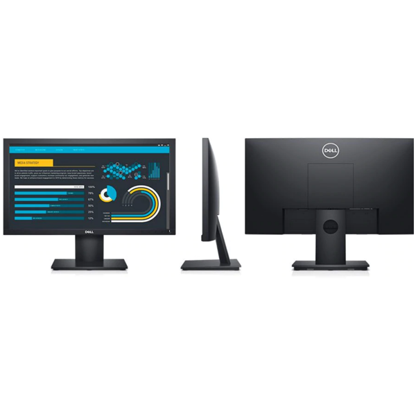 მონიტორი Dell E2020H 49.5cm (19.5") (1600x900) TN LED monitor VGA, DP Black