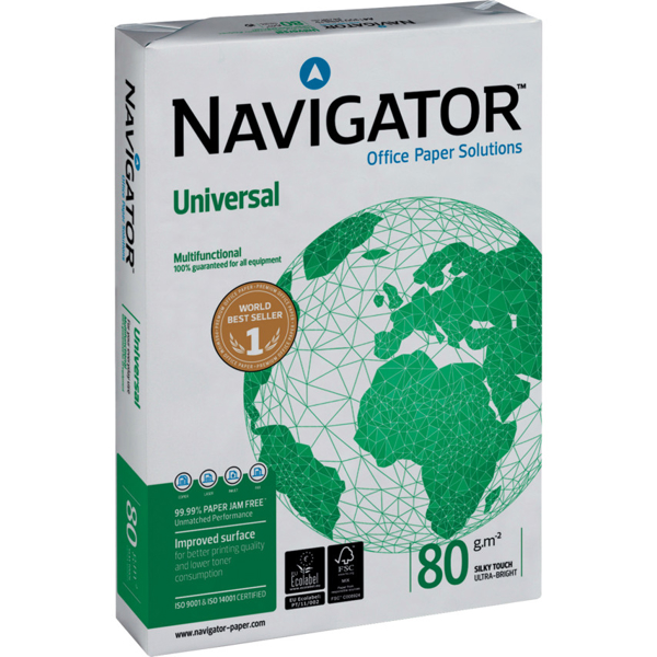 საბეჭდი ქაღალდი Navigator A4 80გრ PRINTING PAPER