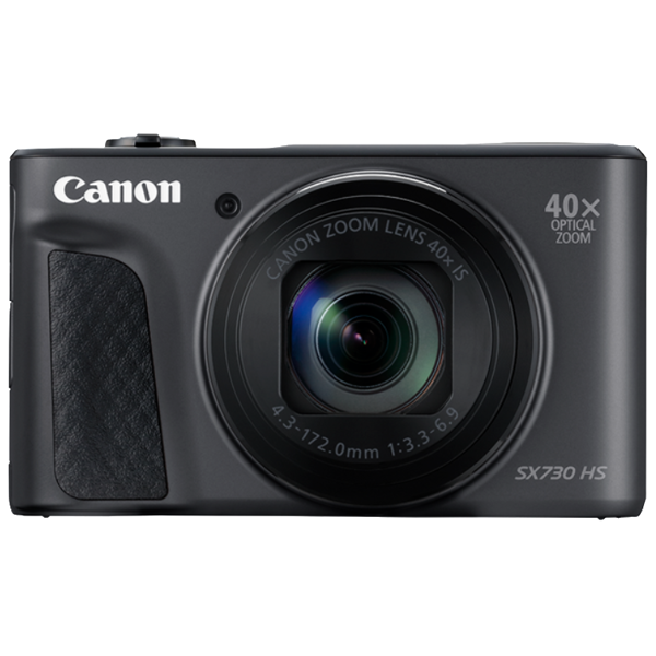 ციფრული ფოტოაპარატი CANON PowerShot SX730 HS 3'' LCD 20.3MP Digital Camera, CMOS, Integrated - In-Built Flash, Micro USB 2.0, SD, SDHC, SDXC, Black