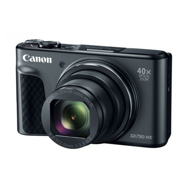 ციფრული ფოტოაპარატი CANON PowerShot SX730 HS 3'' LCD 20.3MP Digital Camera, CMOS, Integrated - In-Built Flash, Micro USB 2.0, SD, SDHC, SDXC, Black