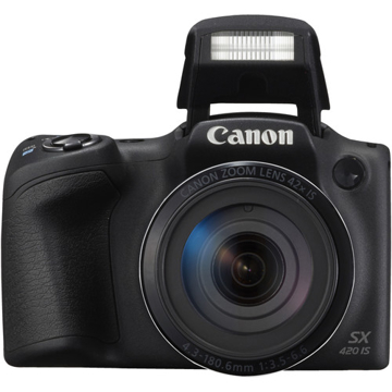 ფოტოაპარატი CANON PowerShot SX420 3" LCD, CCD Sensor, Digital Camera 20MP SD, SDHC, SDXC, USB 2.0, Wi-Fi, Black