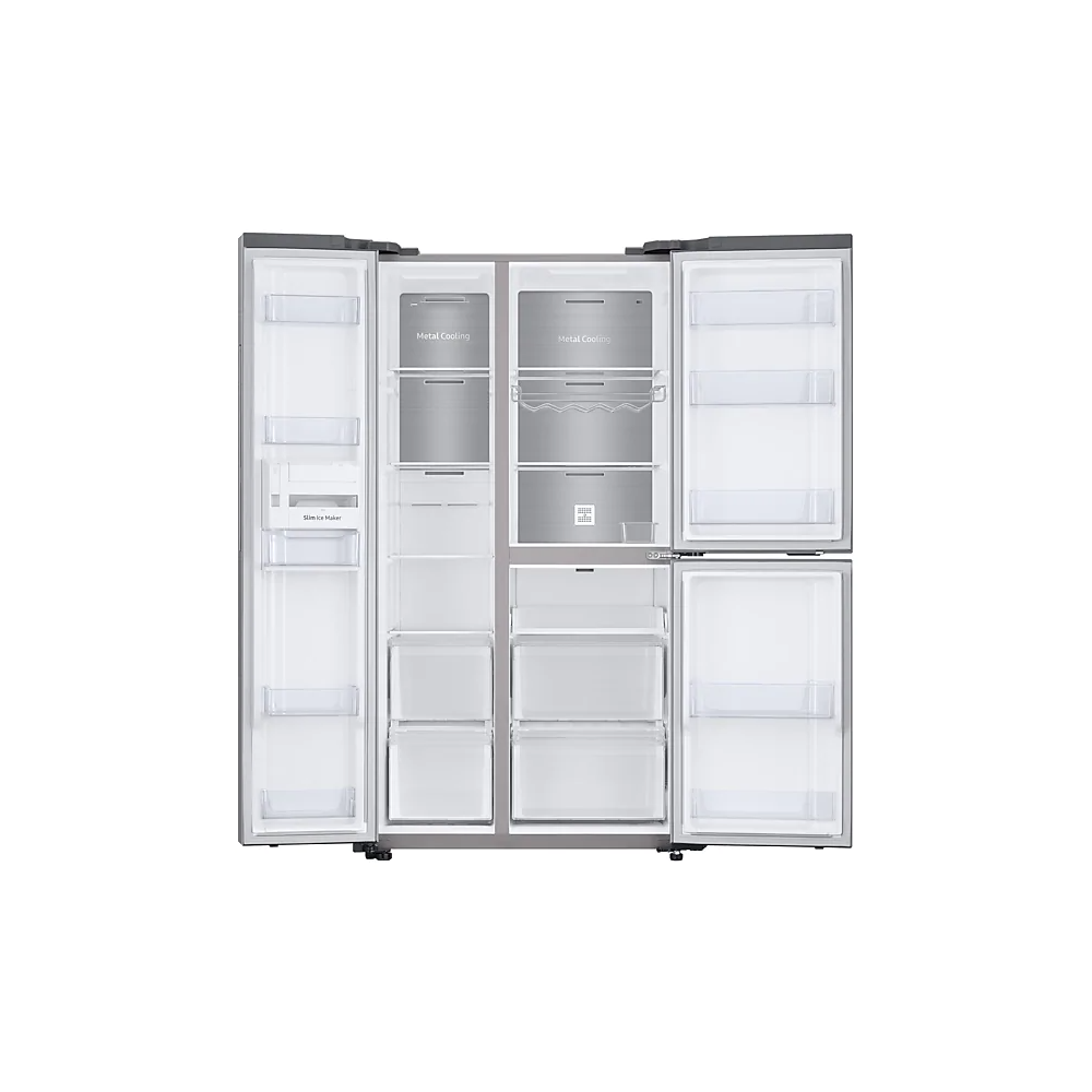 მაცივარი Samsung RS63R5571SL/WT Side-By-Side 634 L, A+ Digital Inverter Motor Silver