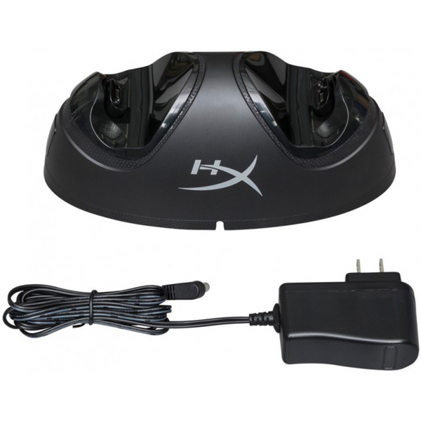 ჯოისტიკის დამტენი HyperX HX-CPDU-C ChargePlay Duo for Playstation Black