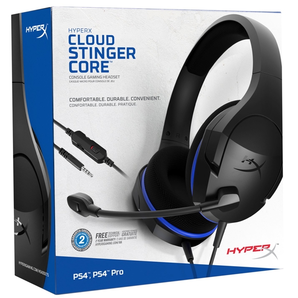 ყურსასმენი HyperX Gaming Headset Cloud Stinger Core for PS4 Black